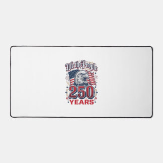 Wir das Volk 250 Jahre Patriotischer Adler Vintage Schreibtischunterlage