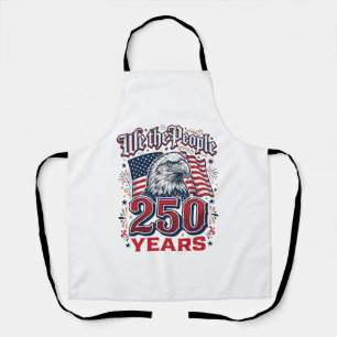 Wir das Volk 250 Jahre patriotischer Adler Vintage Schürze