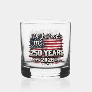 Wir, das Volk, 250‑Jahres-Jubiläumsdesign Whiskyglas