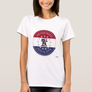 Wir das Volk 4. Juli 1776 Glocke mit 13 & 50 Stern T-Shirt