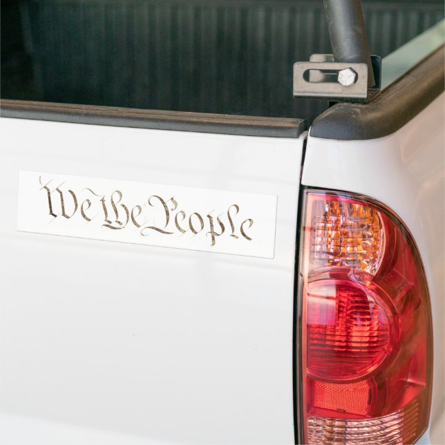 Wir das Volk Autoaufkleber (Auf Lkw)