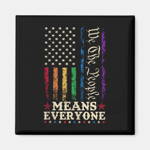 Wir Das Volk Bedeutet Jeden Us Verfassung Lgbt Magnet