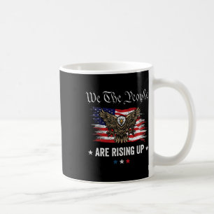 Wir das Volk erheben uns Pro Republikanische Konse Kaffeetasse
