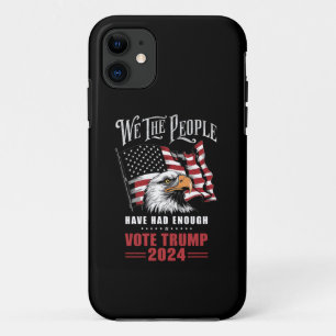 Wir das Volk haben genug. Wählt Trump 2024 Case-Mate iPhone Hülle