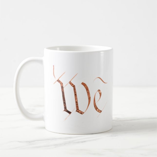Wir: das Volk Kaffeetasse (Links)