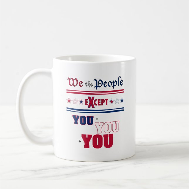 Wir das Volk   Kaffeetasse (Links)