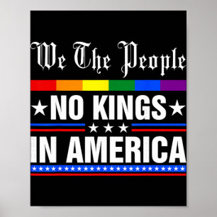 Wir das Volk keine Könige in Amerika Anti-Trump lu Poster