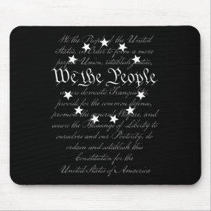 Wir das Volk Präambel uns Verfassung 4. Juli Mousepad