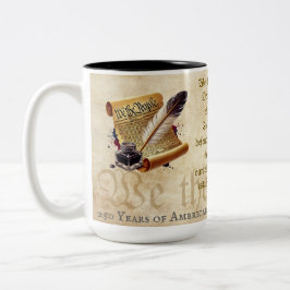 Wir, das Volk, Tasse 250-Jahr-Jubiläum von Amerika