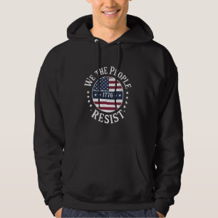 Wir das Volk US-Flagge widerstehen politisch vinta Hoodie