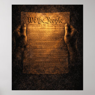 Wir, das Volk, US-Verfassung Poster