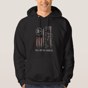 Wir, das Volk, werden nicht HANDHABEN Amerikanisch Hoodie