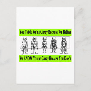 Wir denken postkarte