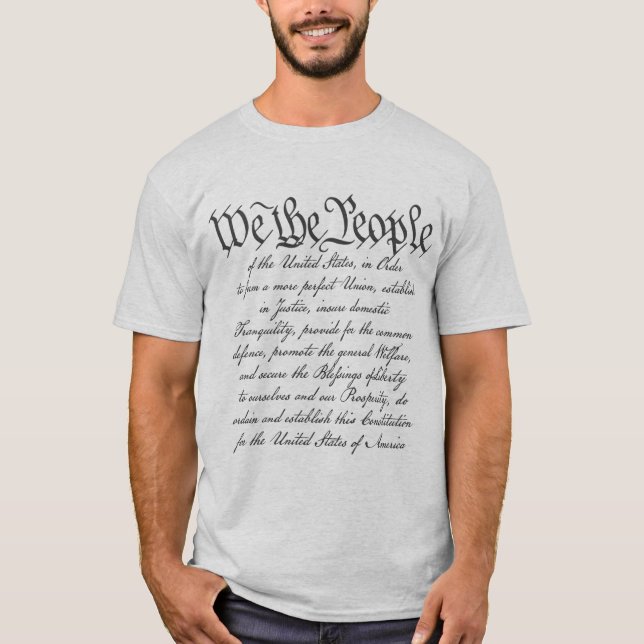 Wir, der T - Shirt der Menschen (Vorderseite)