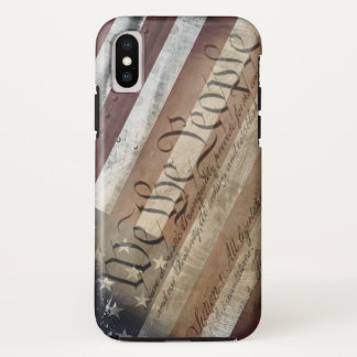 Wir, die amerikanische Fahne Vintag aussehen Case-Mate iPhone Hülle