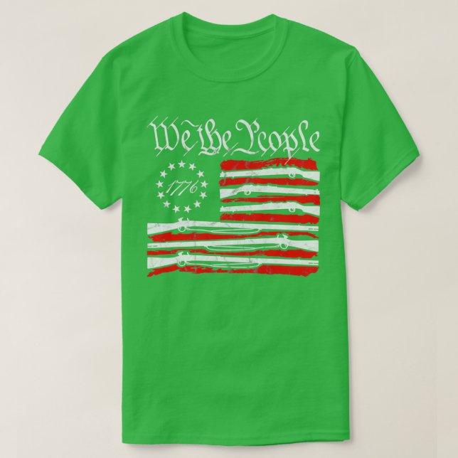 Wir, die amerikanische Menschenrechtscharta (2) T-Shirt (Design vorne)