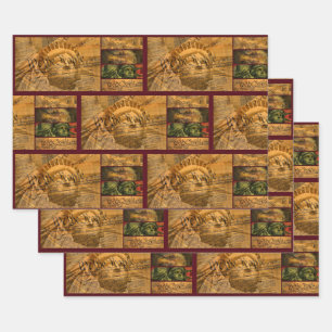 Wir, die amerikanische Verfassung Geschenkpapier Set