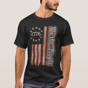 Wir, die amerikanische Volksgeschichte 1776 für Mä T-Shirt