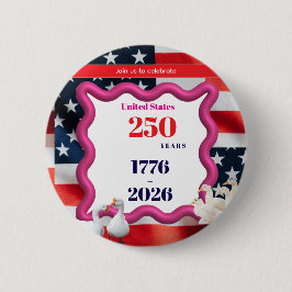Wir Die Dummen Gänse 250. Lustige Feier Button