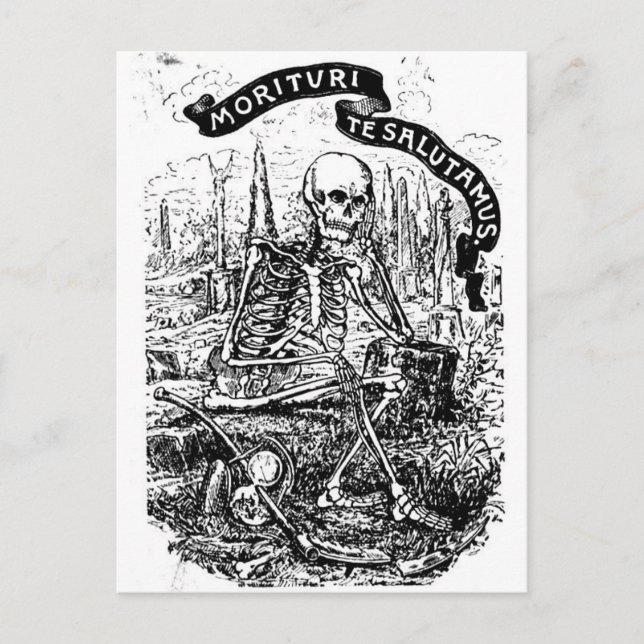 Wir, die gerade dabei sind, Salute You Postcard Di Postkarte (Vorderseite)