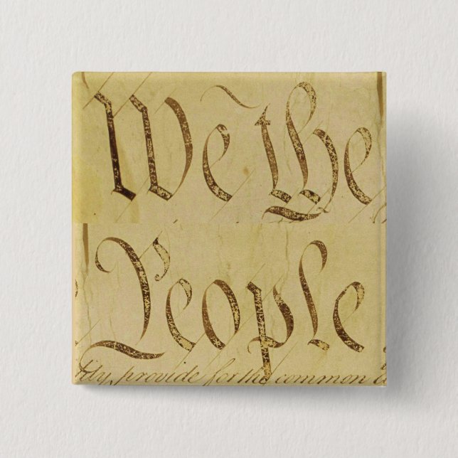Wir die Leute Button (Vorderseite)
