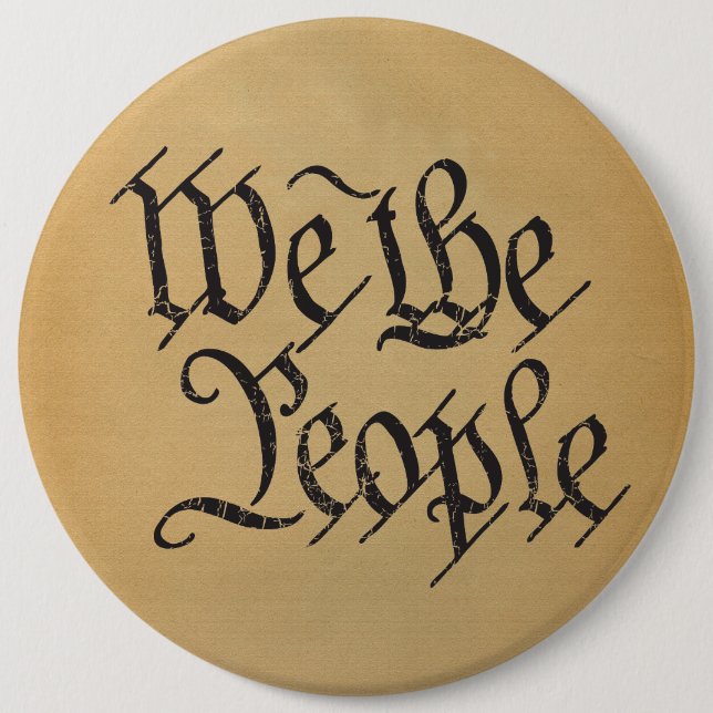 Wir die Leute Button (Vorderseite)