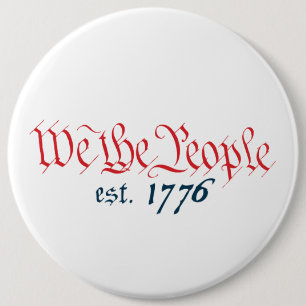 Wir die Leute est. 1776 Button