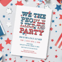 Wir, die Leute mögen Party 4. Juli Bash