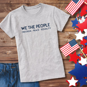 WIR DIE MENSCHEN, DIE DIE FRIEDENHEIT UND DIE GLEI T-Shirt