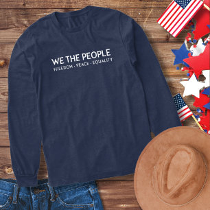 WIR DIE MENSCHEN, DIE DIE FRIEDENHEIT UND DIE GLEI Tri-Blend SHIRT