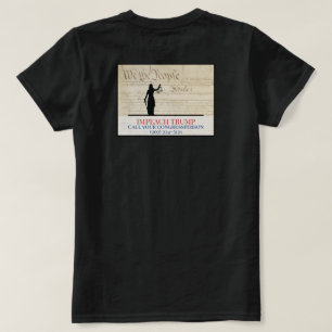 Wir, die Menschen, die Trump-Kongress Lady Justice T-Shirt