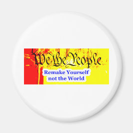 Wir, die Menschen erinnern sich an das MUSEUM Zazz Magnet