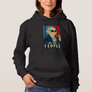 Wir, die Menschen George Washington 4. Juli Hoodie