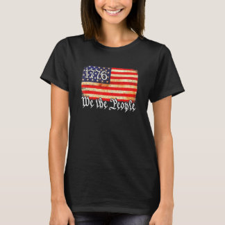 Wir, die Menschen, haben die amerikanische Geschic T-Shirt
