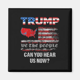Wir, die Menschen haben gesprochen T-Shirt USA Wah Magnet