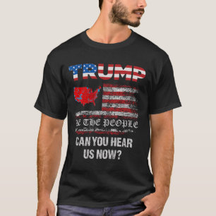 Wir, die Menschen haben Karte der Wahlen 2024 gesp T-Shirt