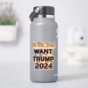 Wir, die Menschen, haben Trump Gewollt Aufkleber