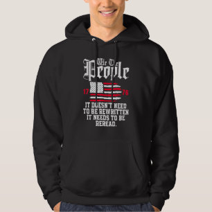 Wir, die Menschen, müssen wieder gelesen werden, u Hoodie
