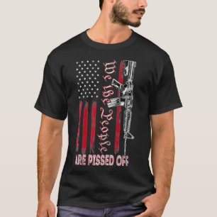 Wir, die Menschen sind von Vintagen USA verpisst F T-Shirt