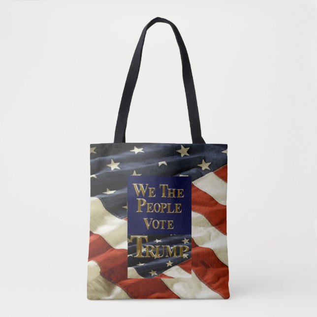 WIR DIE MENSCHEN STIMMEN TRUMP (Vorderseite)