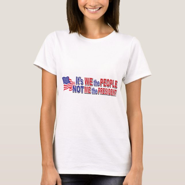 Wir, die Menschen T-Shirt (Vorderseite)