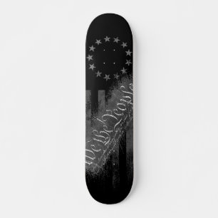 WIR DIE MENSCHEN Vintage Betsy Ross American Flag Skateboard