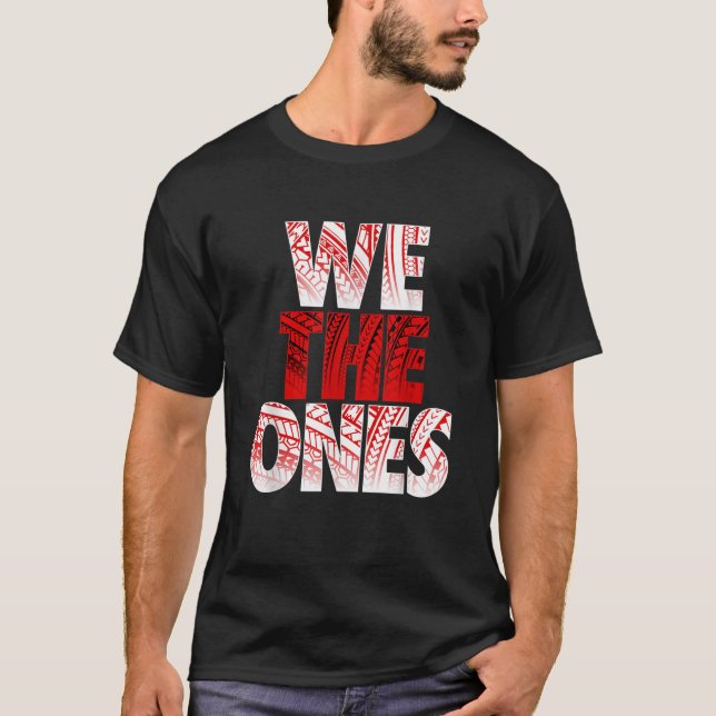 Wir die Ones Bekleidung T Shirt (Vorderseite)