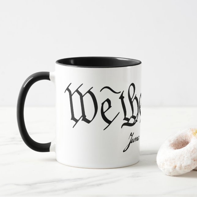WIR DIE TASSE DER MENSCHEN (Mit Donut)