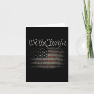 Wir, die US-amerikanische Fahne 4. Juli Uns beunru Karte