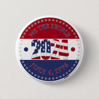 Wir - Die USA-Flagge 2024 Button