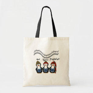 Wir drei Pinguine Holiday Tshirts und Geschenke Tragetasche
