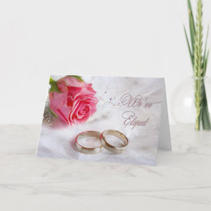 Wir Eloped Mitteilungs-Entlaufen Ankündigung