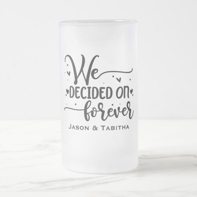 Wir entschieden uns für die immerwährende Tasse Ma (Mittel)