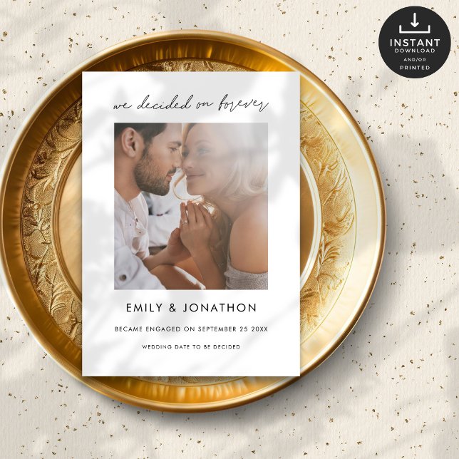 Wir entschieden uns für die Verlobung des ewigen F Ankündigung (Von Creator hochgeladen)